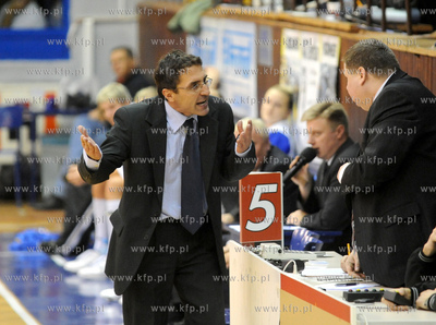 Krakow. Mecz ekstraklasy koszykarek
Wisla Can-Pack...