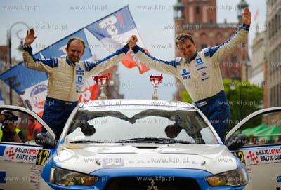 Gdansk. Dlugi Targ. Meta  6-go Rajdu Lotos Baltic Cup.
n/z...