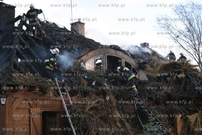 Pozar w Redzie - Ciechocinie. Splonela restauracja...