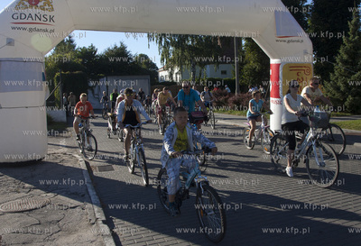 II przejazd rowerowy przez Pruszcz Gdanski.Akcja zorganizowana...