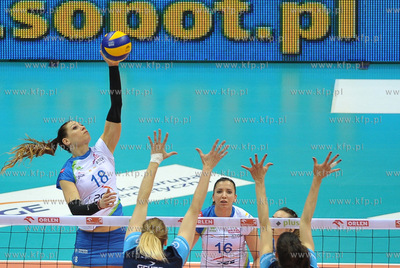 Ergo Arena. Sopot/Gdansk. Play Liga. Trzeci finalowy...