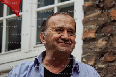 Gdańsk. Biblioteka na ul. Mariackiej. Narodowe czytanie...