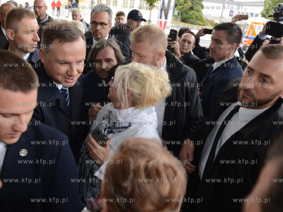 Gdynia. Prezydent Andrzej Duda odwiedził, podczas...