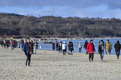 Sopot. Sloneczna niedziela i tłumy spacerowiczów...
