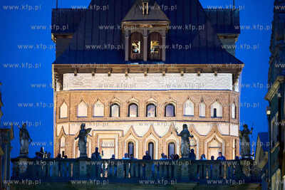 Koncert carillonu i trąbek w Złotej Bramie 26.07.2024...