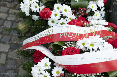 Uroczystości pod pomnikiem Martyrologii Polskich Mieszkańców...