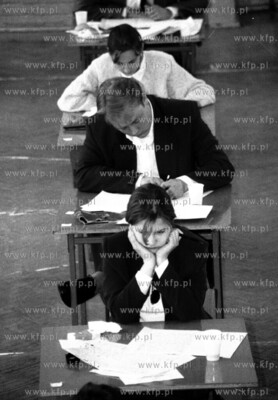 Egzamin maturalny w Liceum Autonomicznym Gdansk-Osiek....