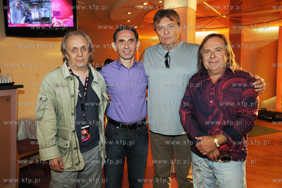 Sopot Hit Festival 2009. Zespol Budka suflera i dyrektor...