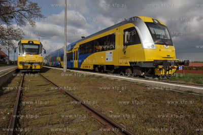 Szynobusy  Newag nalezace do  PKP  Przewozy Regionalne...