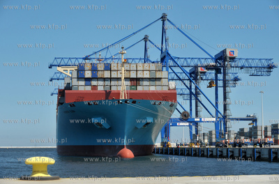 Do gdanskiego DCT zawinal jeden z najwiekszych kontenerowcow...
