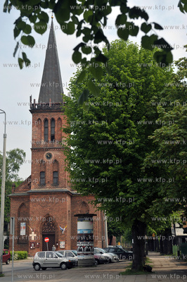 Gdansk - Orunia. Kościół parafialny św. Jana Bosko...