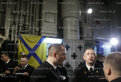 Gdynia Oksywie. Port Wojenny. Wigilia dla marynarzy...