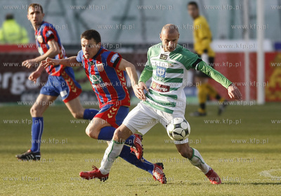 Gdansk. Mecz o mistrzostwo ekstraklasy Lechia Gdansk...