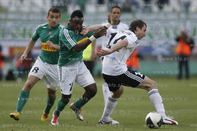 Gdansk. Mecz o mistrzostwo Ekstraklasy Lechia Gdansk...