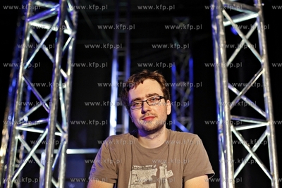 Gdansk. Teatr Wybrzeze. Proba medialna spektaklu Stalker...