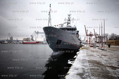 Gdynia Oksywie. Port Wojenny. Uroczystosc objecia przez...