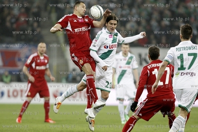 PGE Arena. Mecz o mistrzostwo T- Mobile Ekstraklasy....