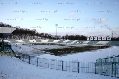 Stadion pilkarski przy ul.Traugutta w Gdansku.
21.01.2014
fot....