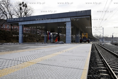 Budowa przystanu SKM Srodmiescie. 09.12.2014 fot. Krzysztof...