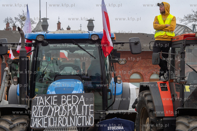 Protest przeciwko Zielonemu Ładowi organizowany przez...