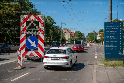 Remont nawierzchni alei Niepodległości w Sopocie....