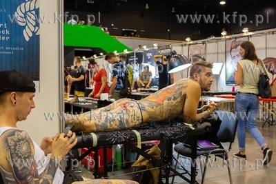 Gdańsk, Gdańsk Tatto Konwent w Amber Expo.29.07.2018/...