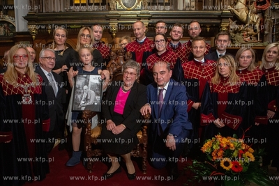 Uroczystość wręczenia medali Rady Miasta Gdańska....