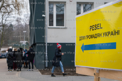 Gdańskie Centrum Świadczeń, ul. Kartuska. Nz. Rejestracja...