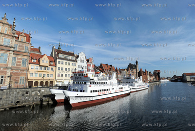Gdansk, Dlugie Pobrzeze. Przystan Zeglugi Gdanskiej,...