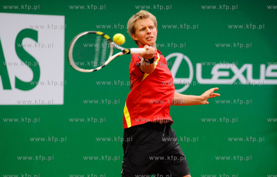 Sopot. Korty SKT. Zawody BNP Paribas Polish Open.
Nz...
