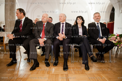 Gdansk. Muzeum Narodowe, oddział Sztuki Dawnej. Uroczystosc...