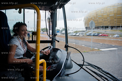 Gdansk. Siedziba Biura ds. Euro 2012. Konferencja prasowa...