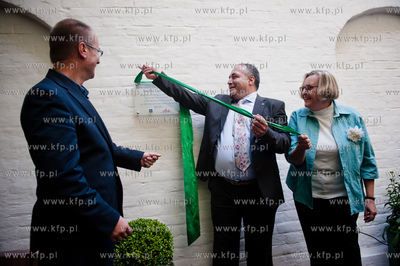 Gdansk. Muzeum Domu Uphagena. Uroczysta inauguracja...