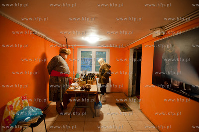 Gdansk. Oliwa. Dom Zarazy. Bazar nisko przetworzonej...