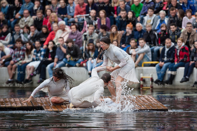Gdansk. Przystan wodna Zabi Kruk FETA - XVII Miedzynarodowy...