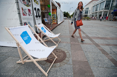 Plac Przyjaciol Sopotu. Festiwal Literacki w Sopocie....