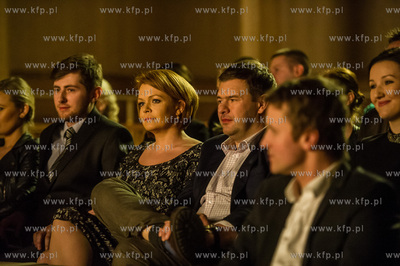 Gdansk. Teatr Szekspirowski. Daria Widawska i Tomasz...