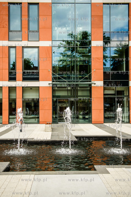 Politechnika Gdanska. Nowo powstaly budynek Centrum...
