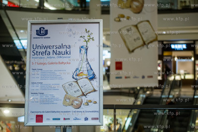 Gdansk. Galeria Baltycka. Uniwersalna Strefa Nauki...