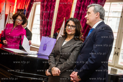 Gdańsk. Dom Uphagena. Noworoczne spotkanie Stowarzyszenia...