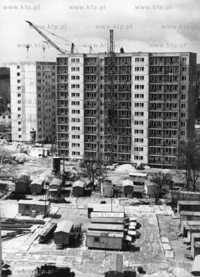Budowa osiedla Gdansk Morena. 05.1978 odb_03_172 Fot....