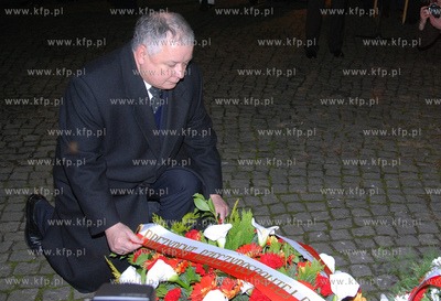 Apel Poleglych pod Pomnikiem Ofiar Grudnia w Gdyni...