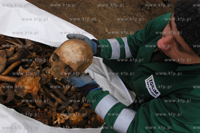 Malbork. W centrum Malborka, podczas budowy hotelu,...