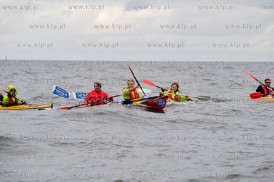 Gdansk. Ekspedycja Wisla podroznika Marka Kaminskiego...
