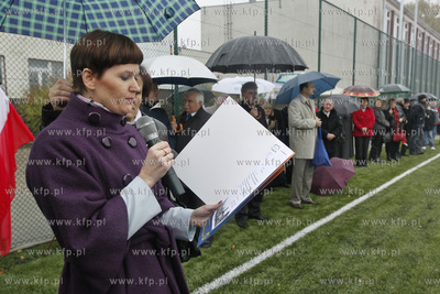 Pszczolki. Uroczyste otwarcie kompleksu boisk sportowych...