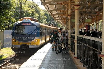 Sopot. Otwarcie peronu kolejki SKM po wykonanym remoncie...