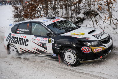 Grzybno. Odcinek specjalny 7 Rajdu Lotos Baltic Cup.
n/z...