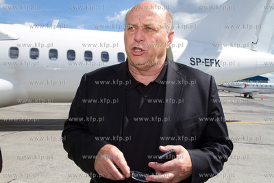 Port Lotniczy Gdansk im. Lecha Walesy, przylot reprezentacji...