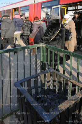 W dziesieciu punktach w Gdansku zostaly ustawione koksowniki,...