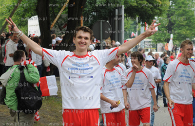 Gdansk przed meczem EURO 2012 Polska - Grecja. 08.06.2012...